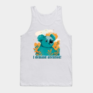 The koala bear. The magical nature of Australia. Tank Top